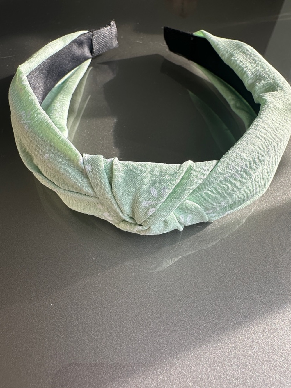 Light Green Knotted Headband - Women Accessories NWOT